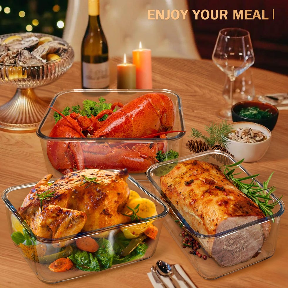 Large Glass Storage Containers with Lids