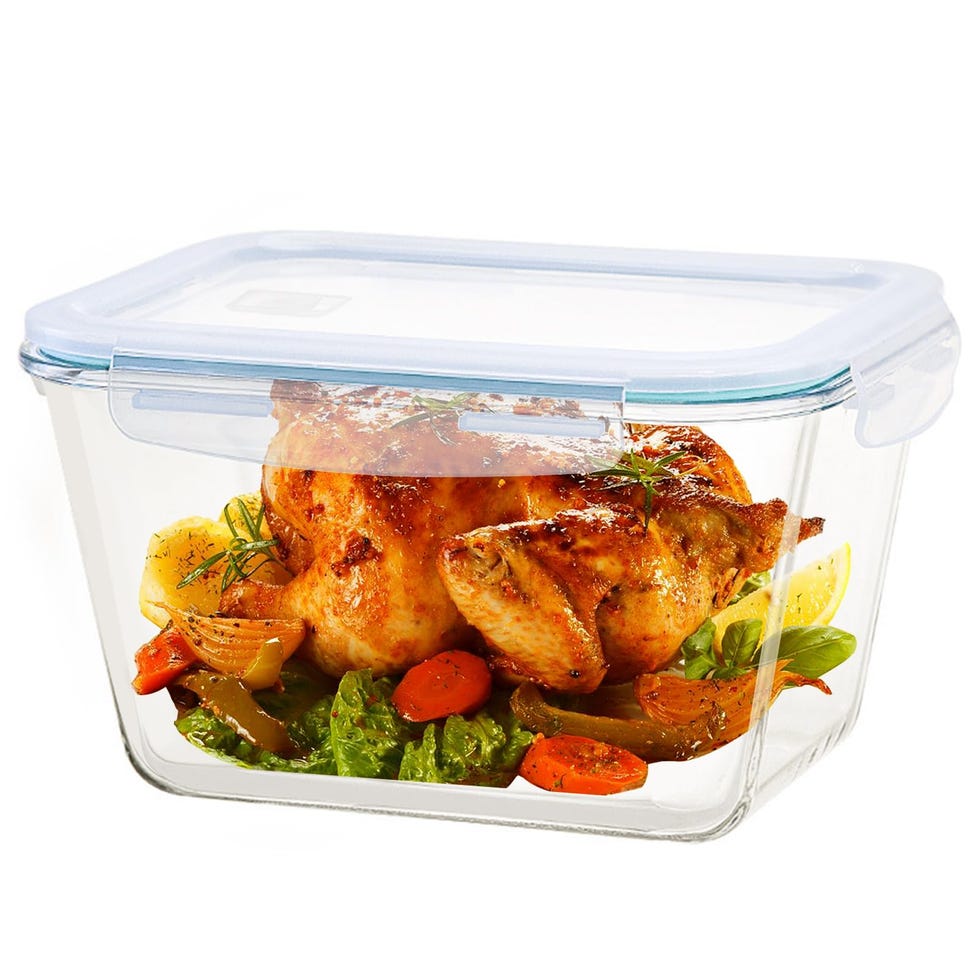 Large Glass Food Container