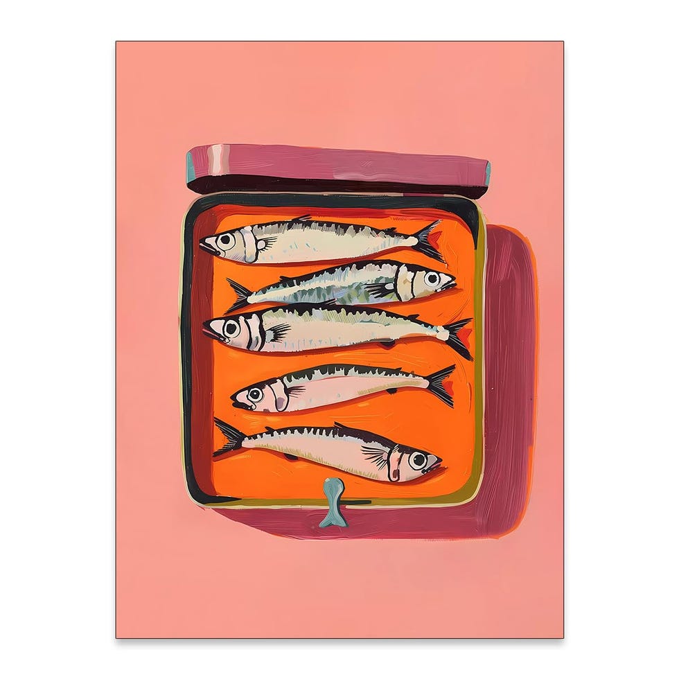 Sardine Tin 12x16-inch Unframed Print