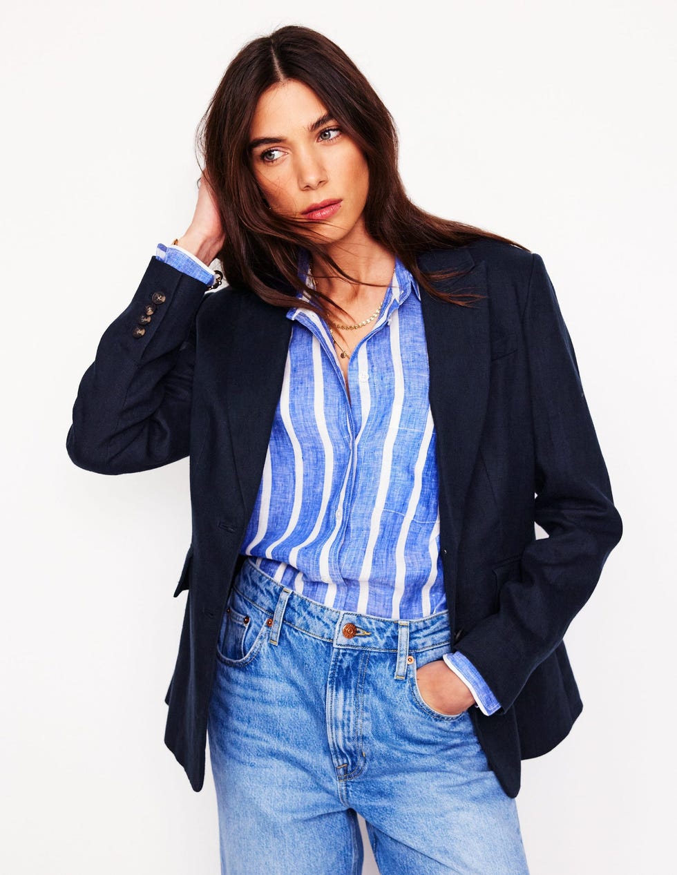 Stamford Linen Blazer