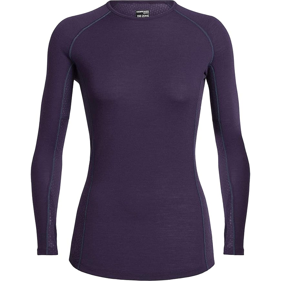 Women's BodyfitZoneTM Merino 150 Zone Long Sleeve Crewe Thermal Top