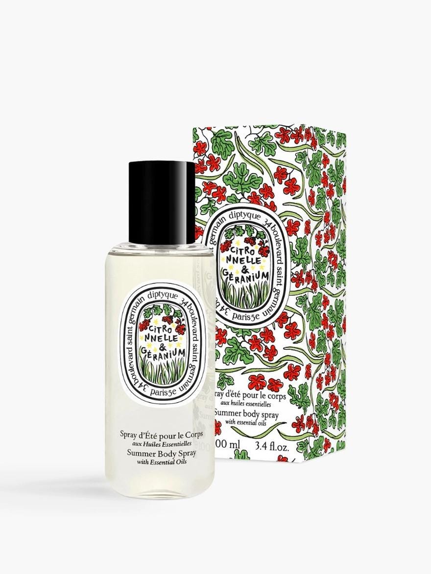 Lemongrass & Geranium Body Spray