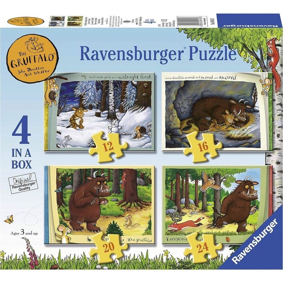 The Gruffalo 4-in-a-Box Jigsaw Puzzles