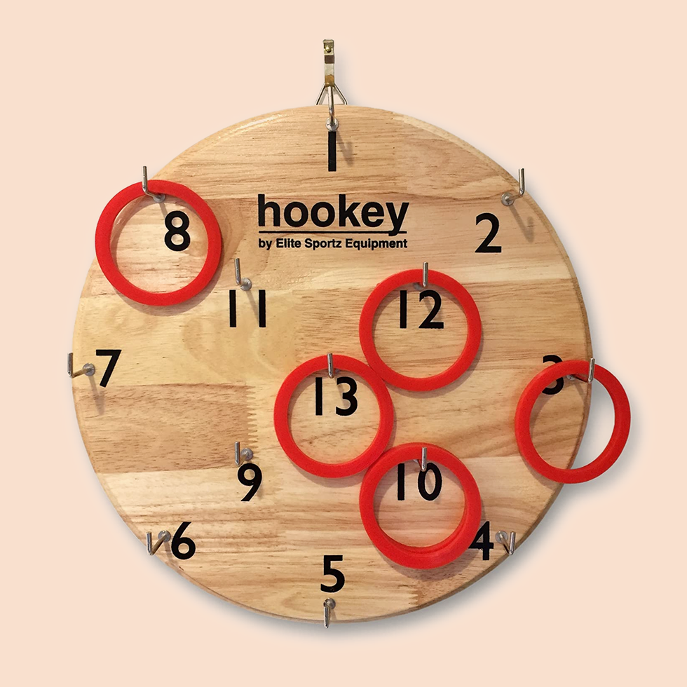 Hook and Ring Toss Game 