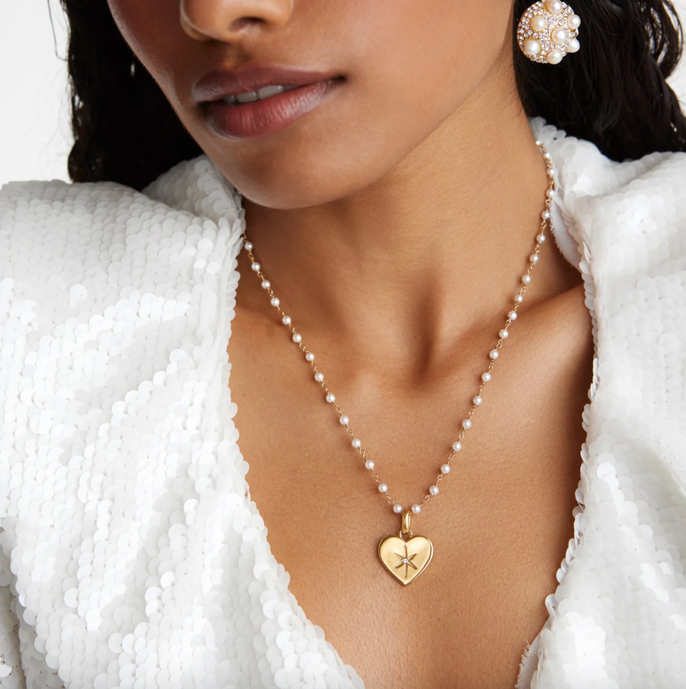 Soru Charm Pearl Necklace