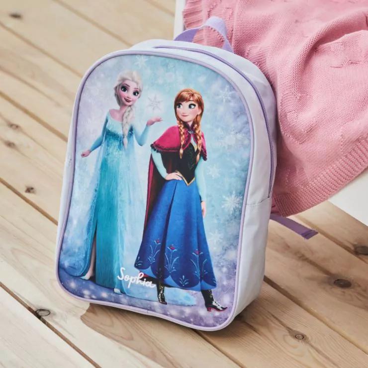 Personalised Frozen Snowflake Backpack