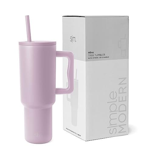 Trek Tumbler with Handle and Straw Lid