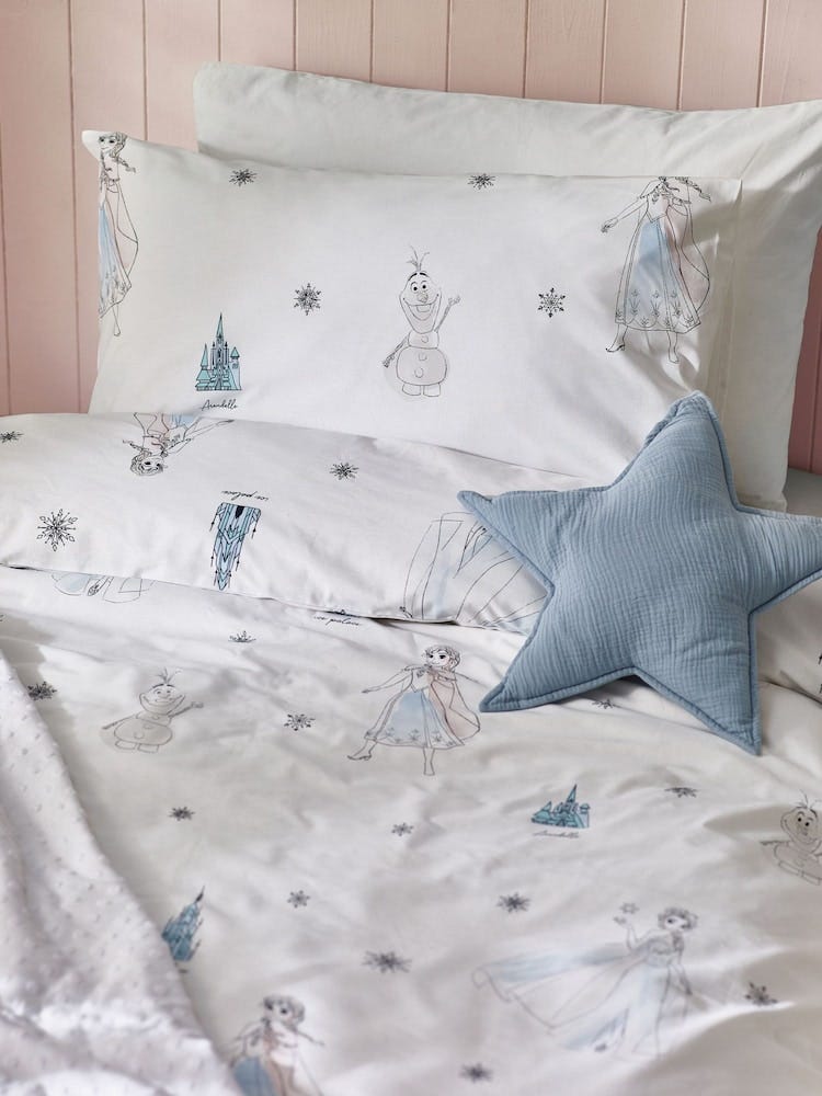 Frozen Cotton Duvet Cover and Pillowcase Set