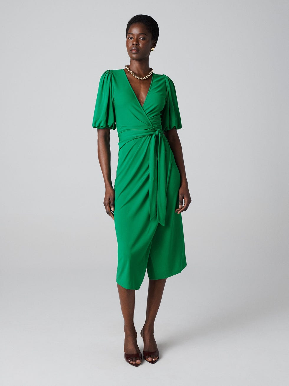 Paisley Wrap Dress