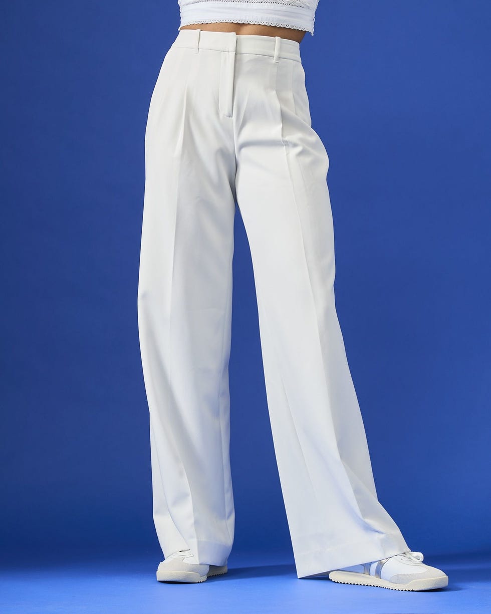 Pleated Wide Leg Pants