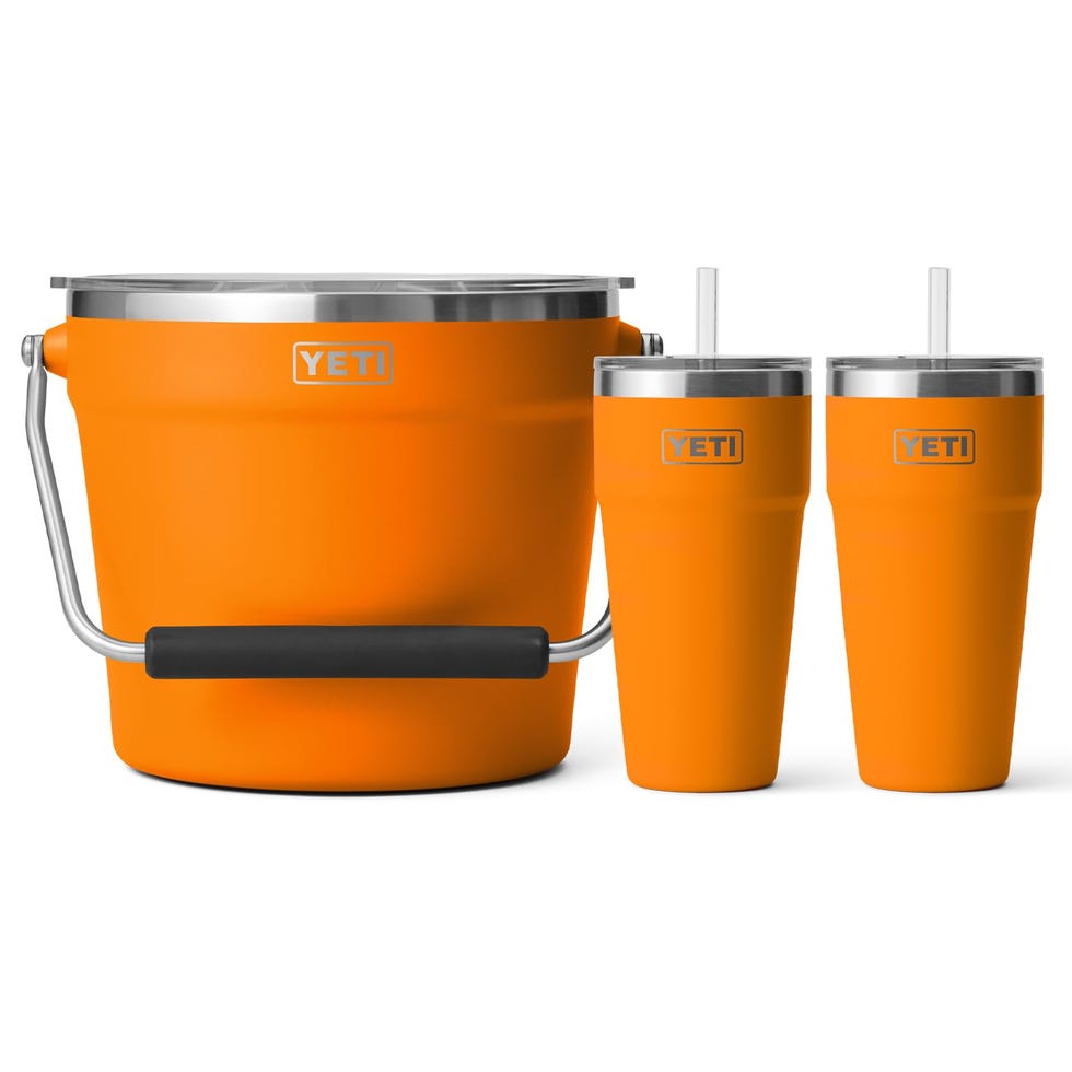 King Crab Orange Rambler Beverage Set