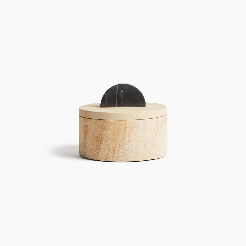 Small sandstone box