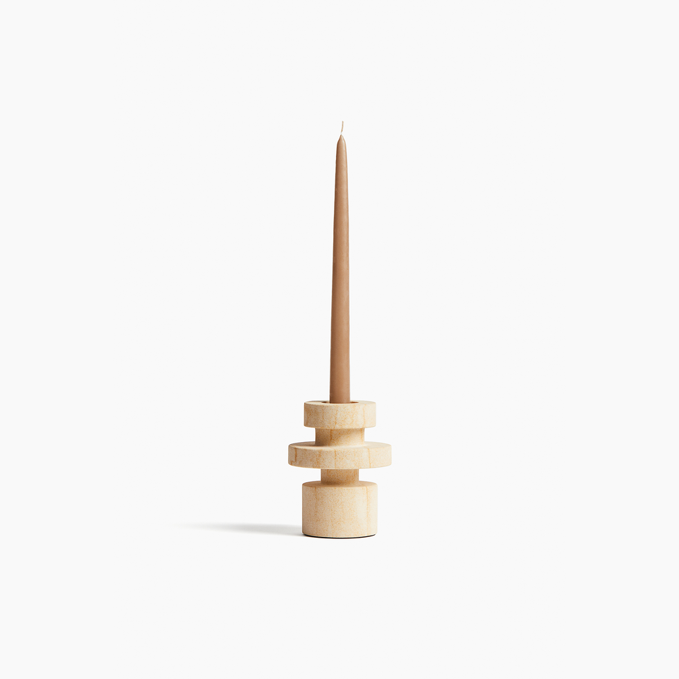 Small Sandstone Candleholder