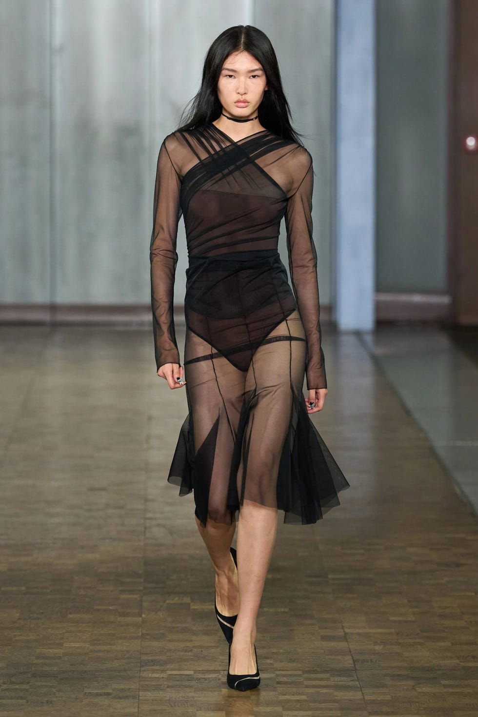 Renee Tulle Gathered Body