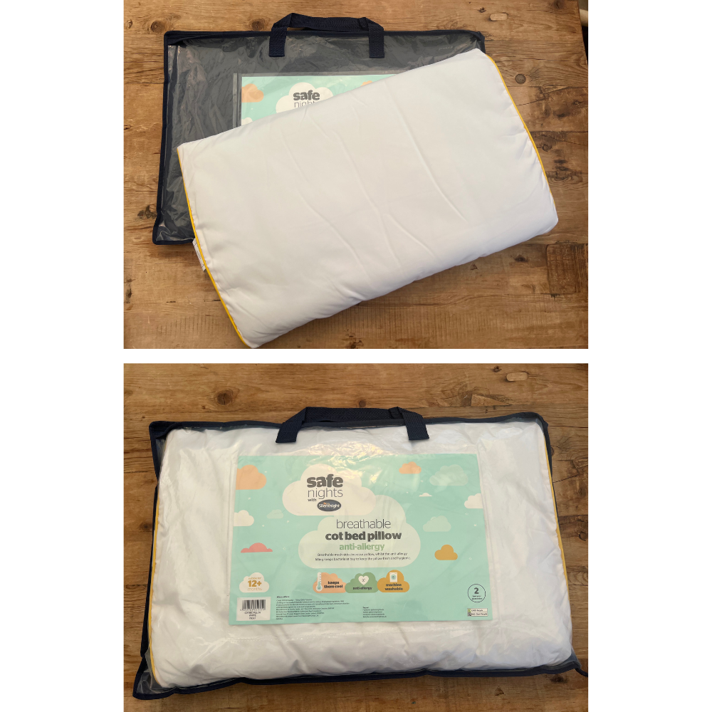 Safe Nights Breathable Cot Bed Pillow