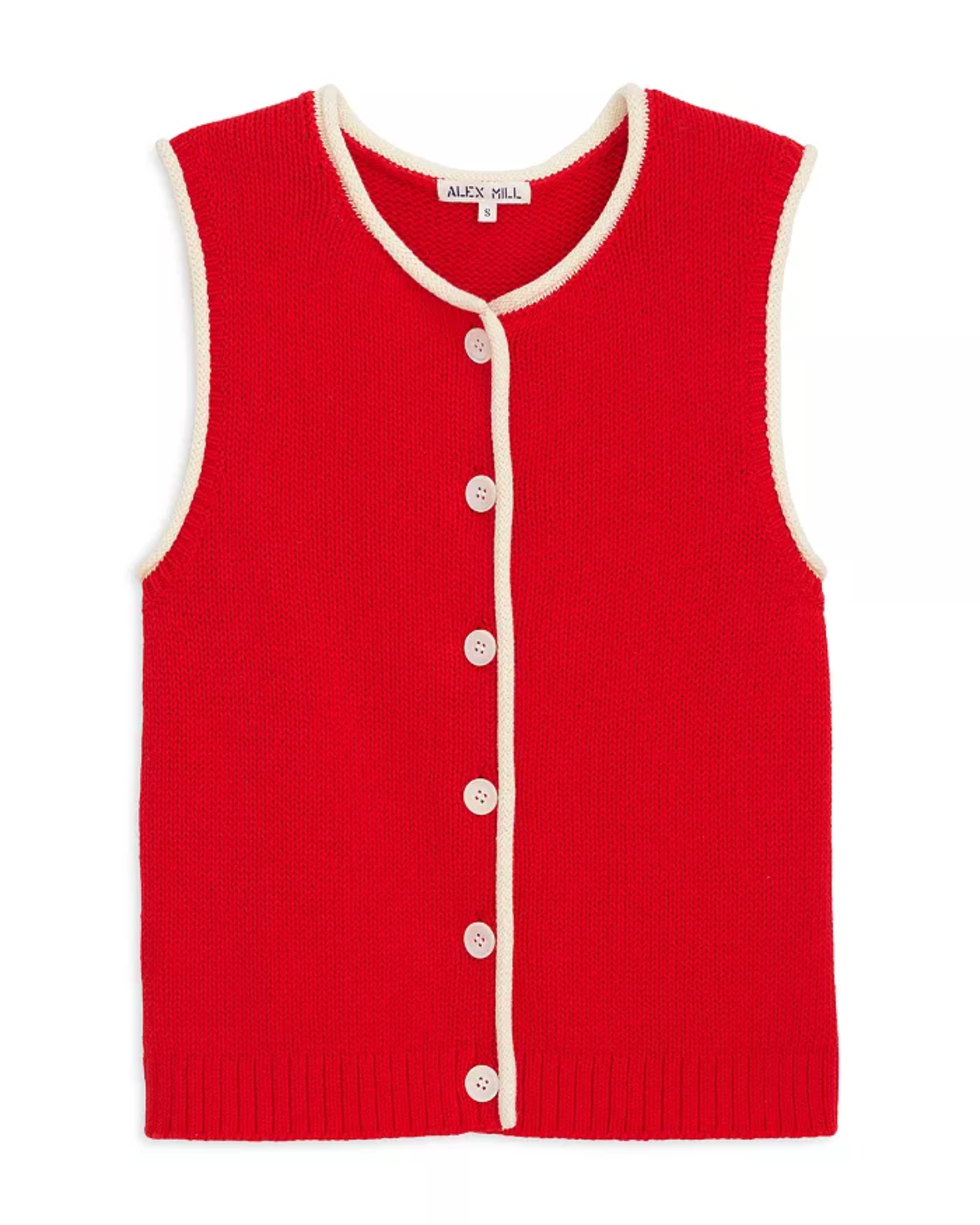 Bridget Tipped Vest