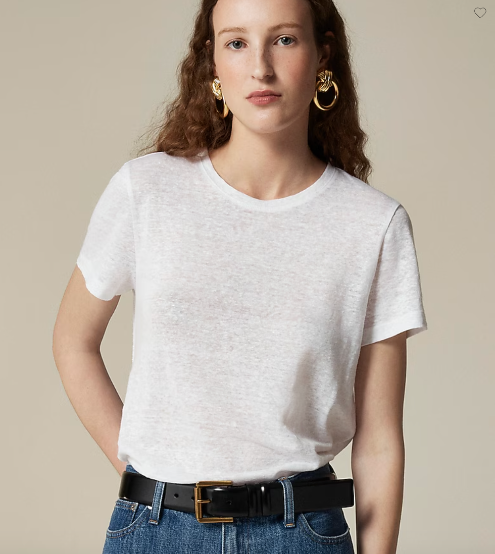 Relaxed Linen T-shirt