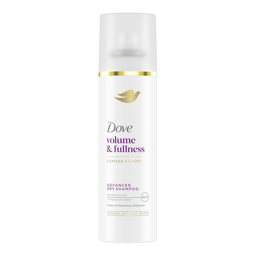Shampoo secco per capelli voluminosi e pieni