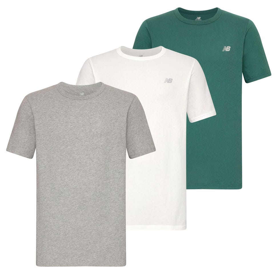 Camisetas de gola redonda de algodão de alto desempenho