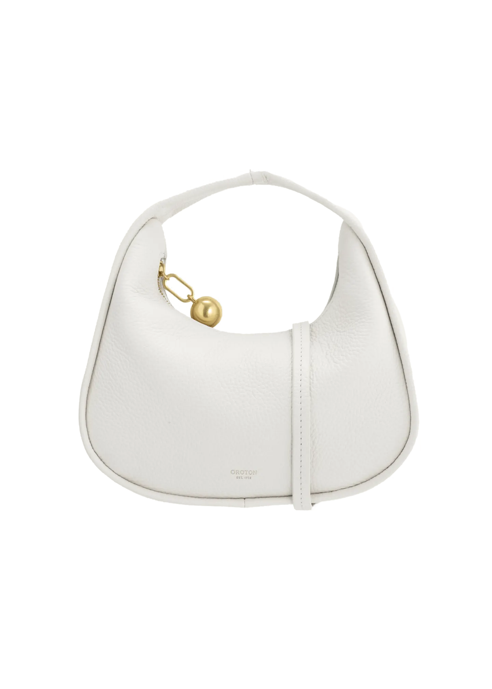 Clara Mini leren tas met handvat