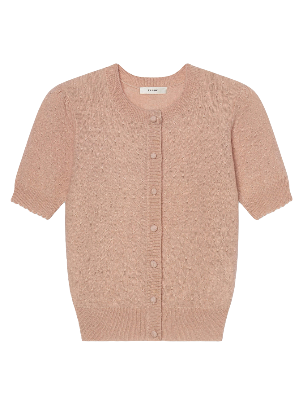 The Cashmere Pointelle Cardi