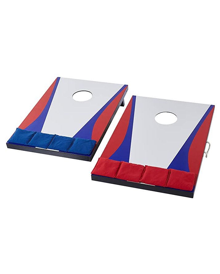 Wooden Cornhole Lawn Game Set