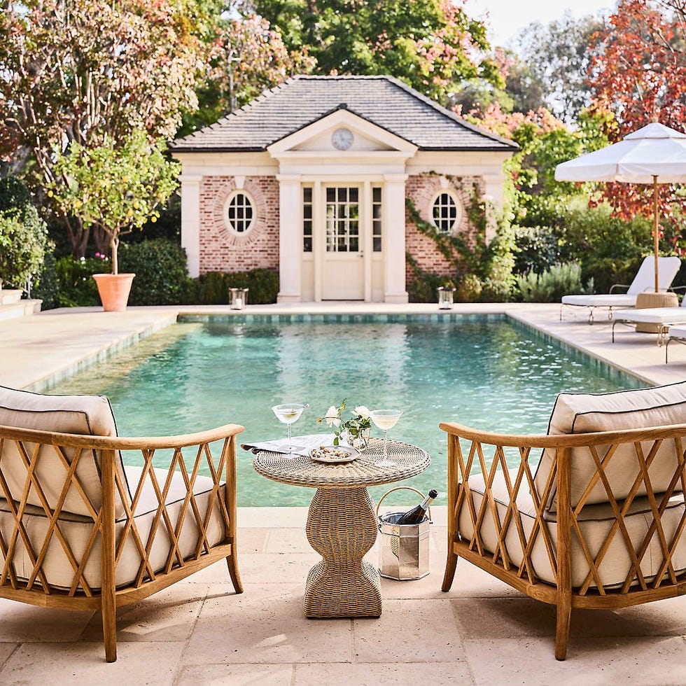 The Felix Wicker Outdoor Accent Table
