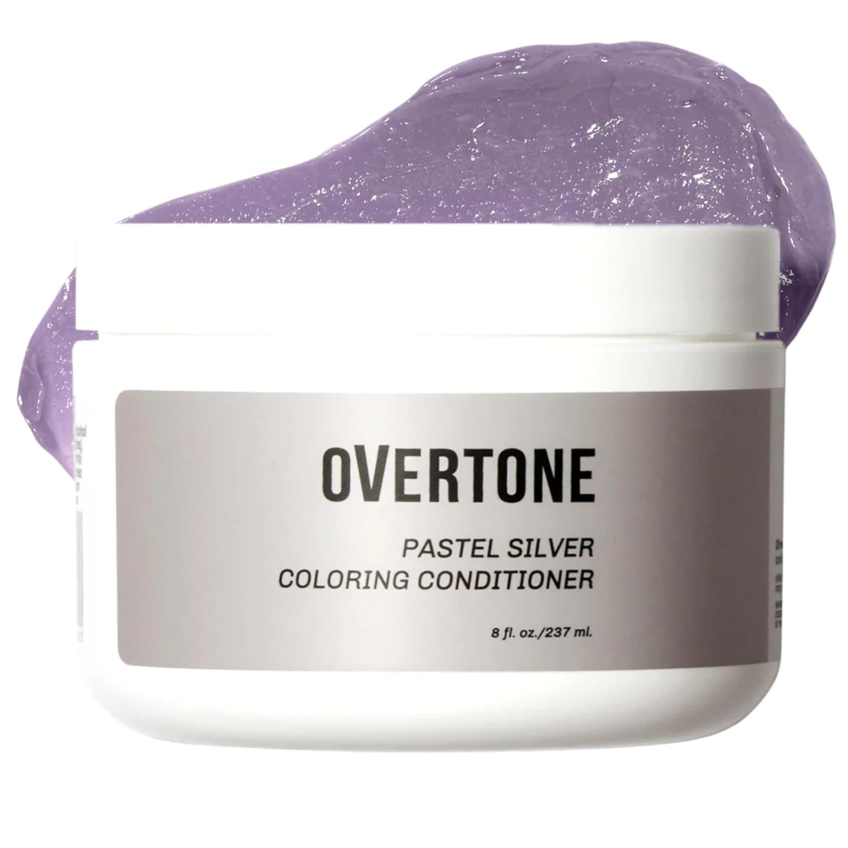 Color Depositing Conditioner in Vibrant Silver