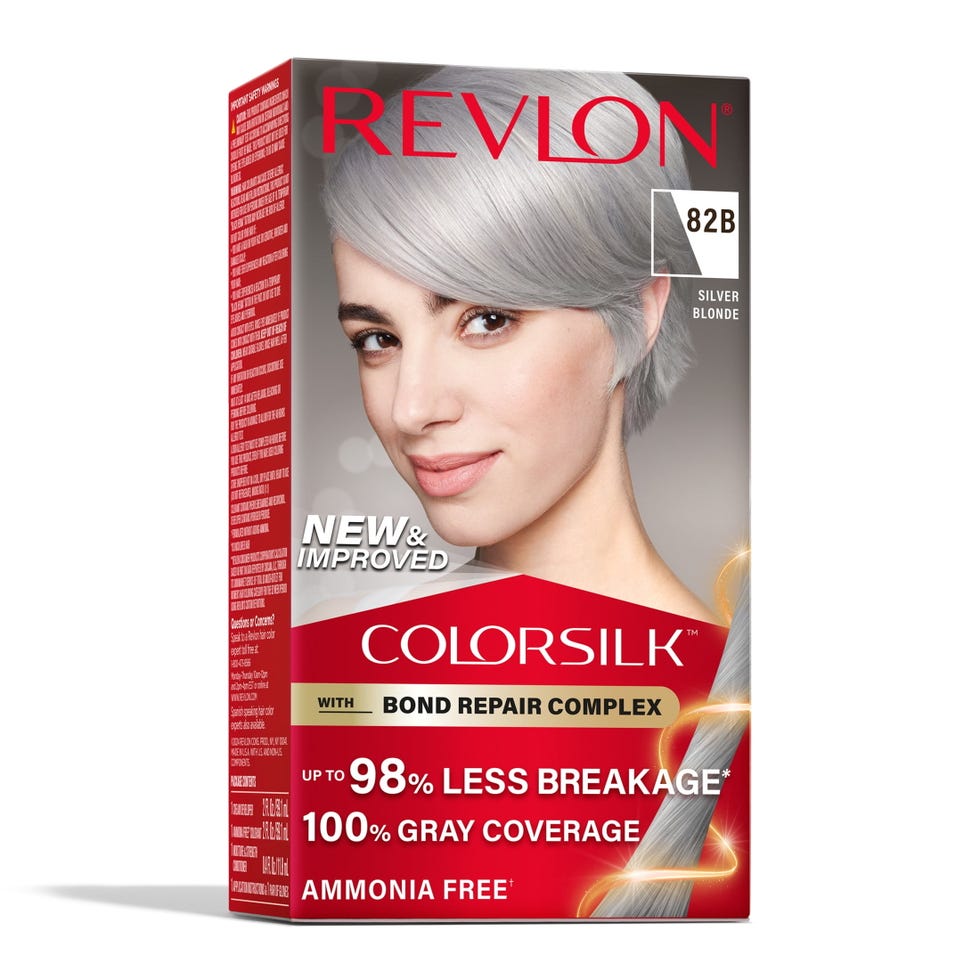 ColorSilk Permanent Hair Color in 82B Silver Blonde