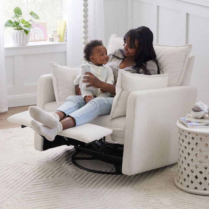 Paxton Pillow Swivel Glider Recliner