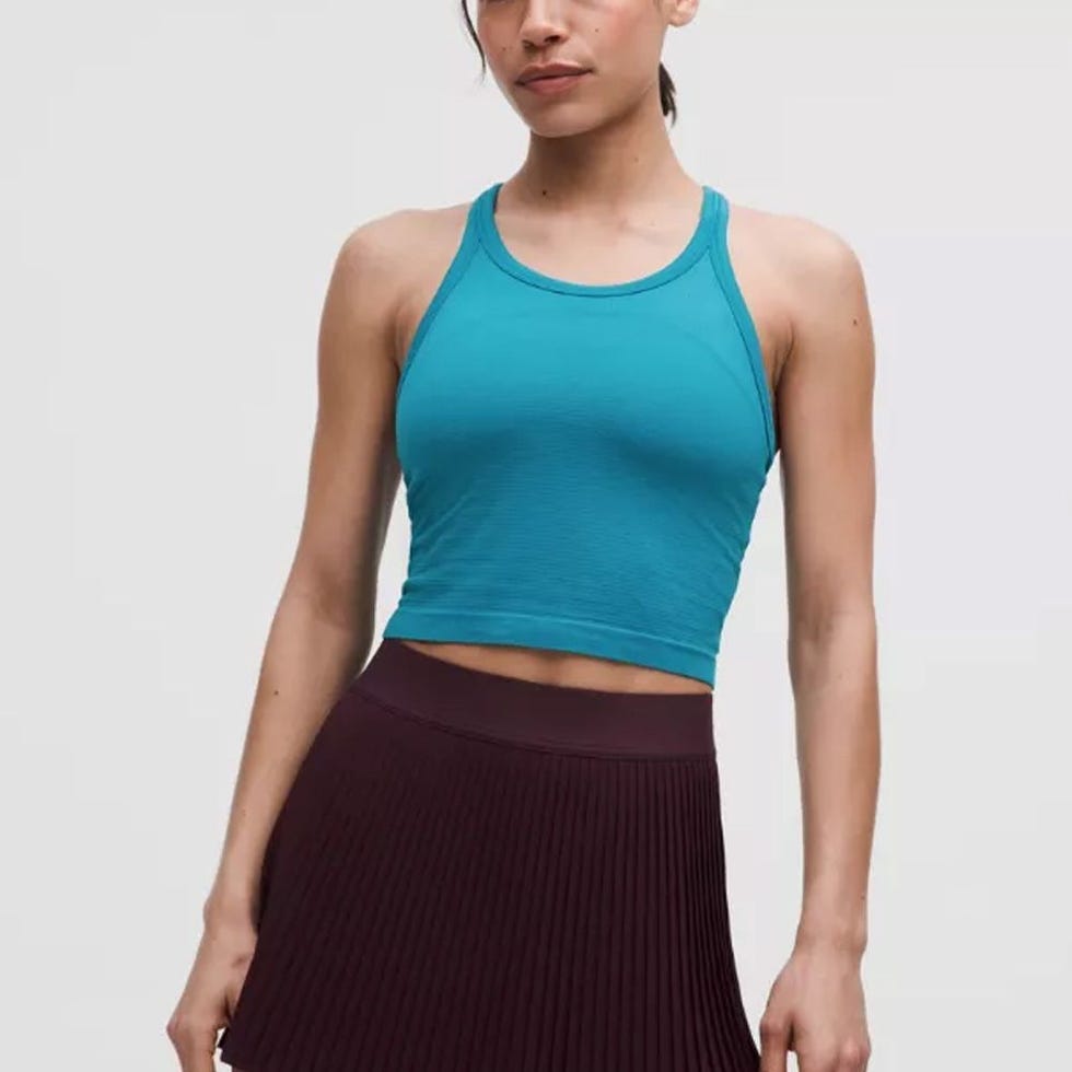 Swiftly Tech Cropped Racerback Tank Top