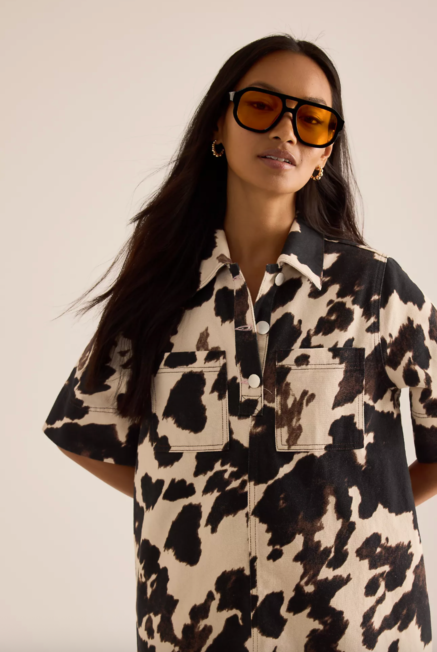 Juno Acetate Oversized Aviator Sunglasses