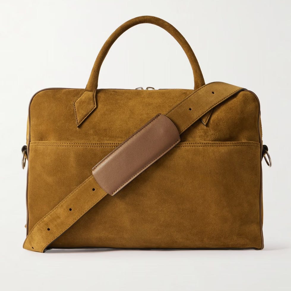 Closer Slim Suede Briefcase Closer Slim Suede Briefcase