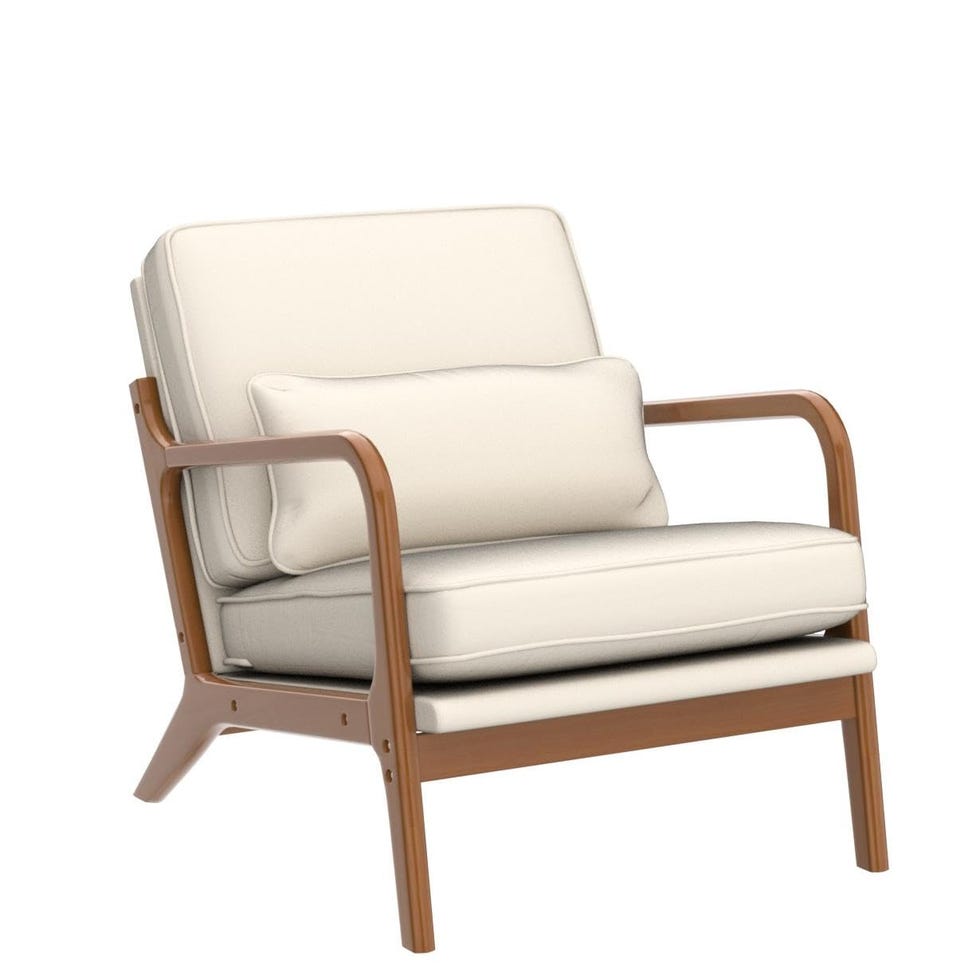 Wooden Accent Chair