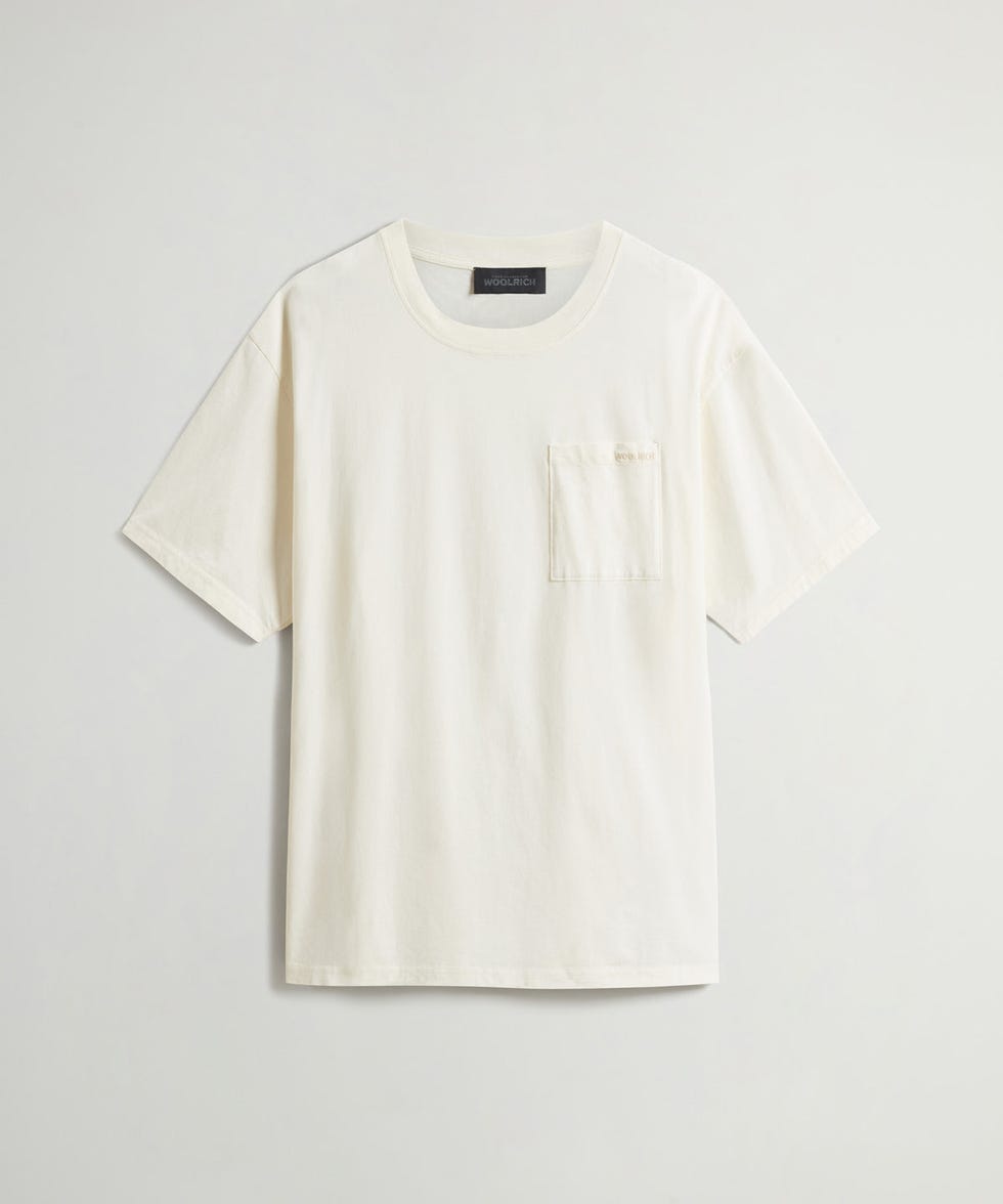 x Camiseta com bolso Woolrich Jersey