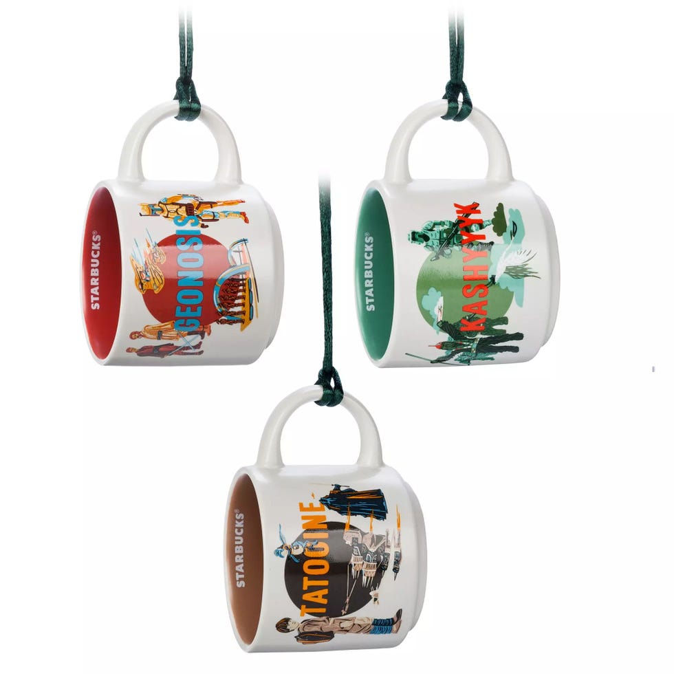 Tatooine, Kashyyyk and Geonosis Mug Ornament Set — Discovery Series — Star Wars