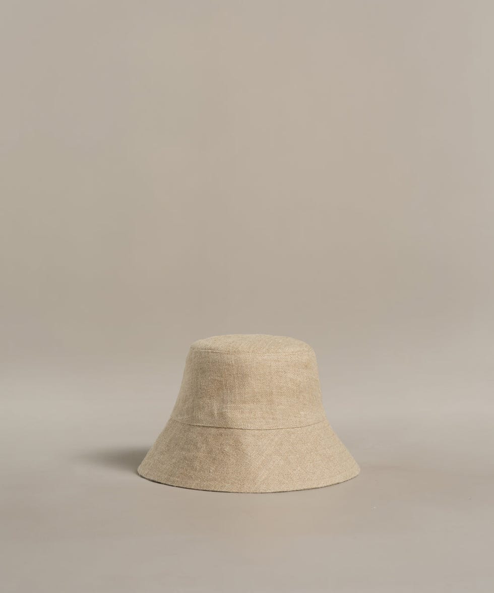 Sombrero de pescador de lino