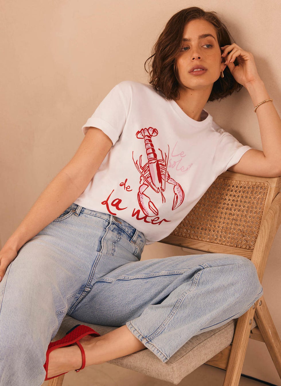 Lobster Graphic T-Shirt