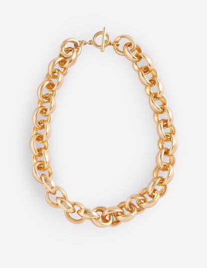 Chunky Chain Necklace Gold