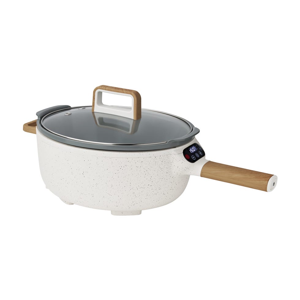 The Pioneer Woman Electric Skillet with Detachable Handle