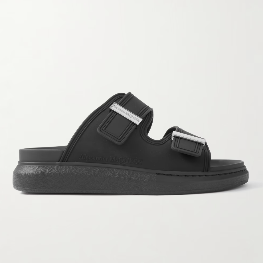 Exagerrated-Sole Rubber Slides