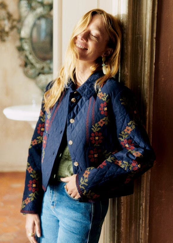 Liah Jacket - Sézane X Lucia Vegara