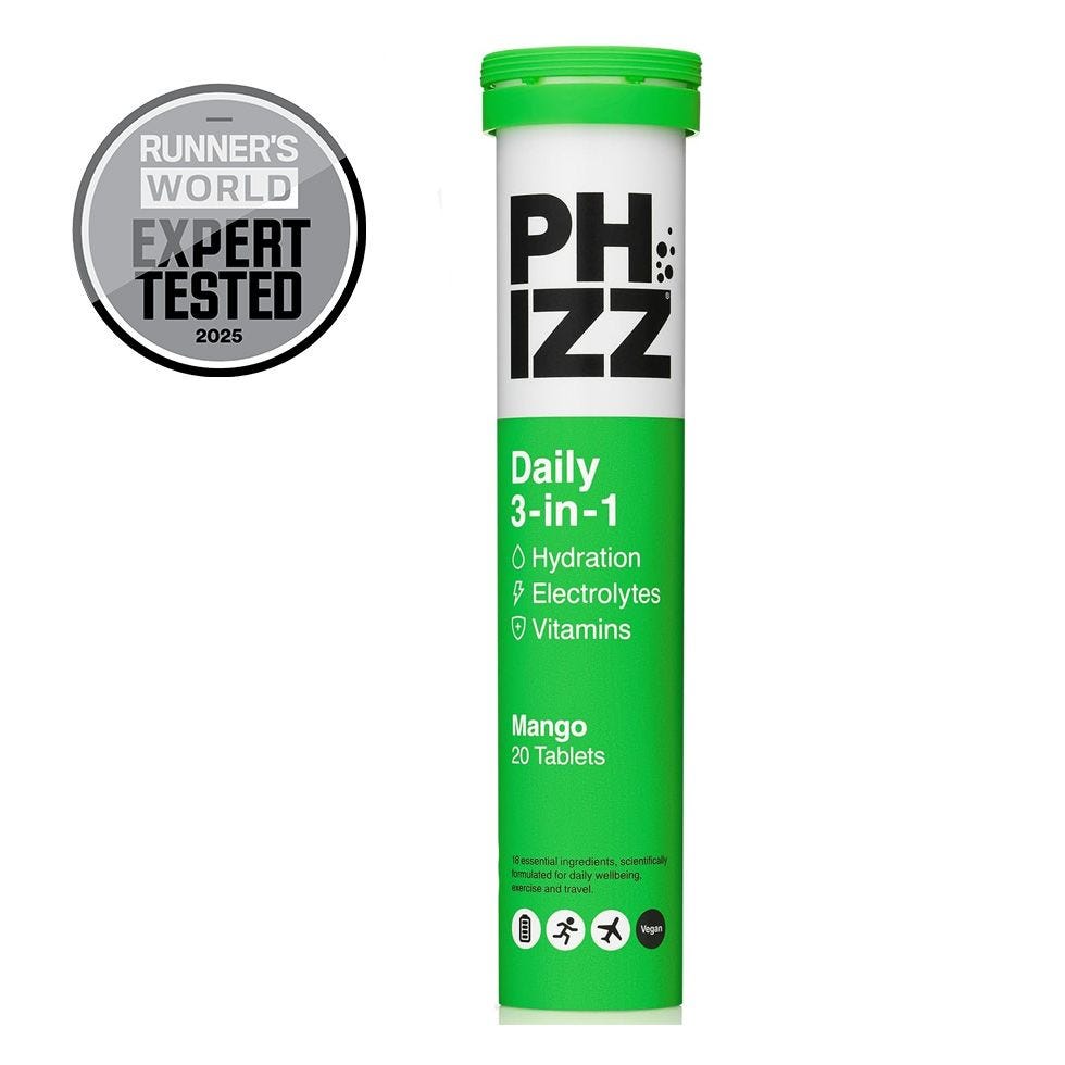 Phizz 3-in-1 Hydration Electrolytes & Vitamins Tablets - Mango