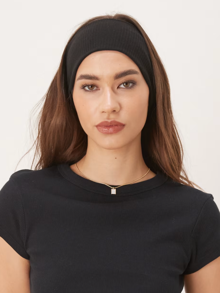The Brigitte Bardot...Wide Jersey Headband