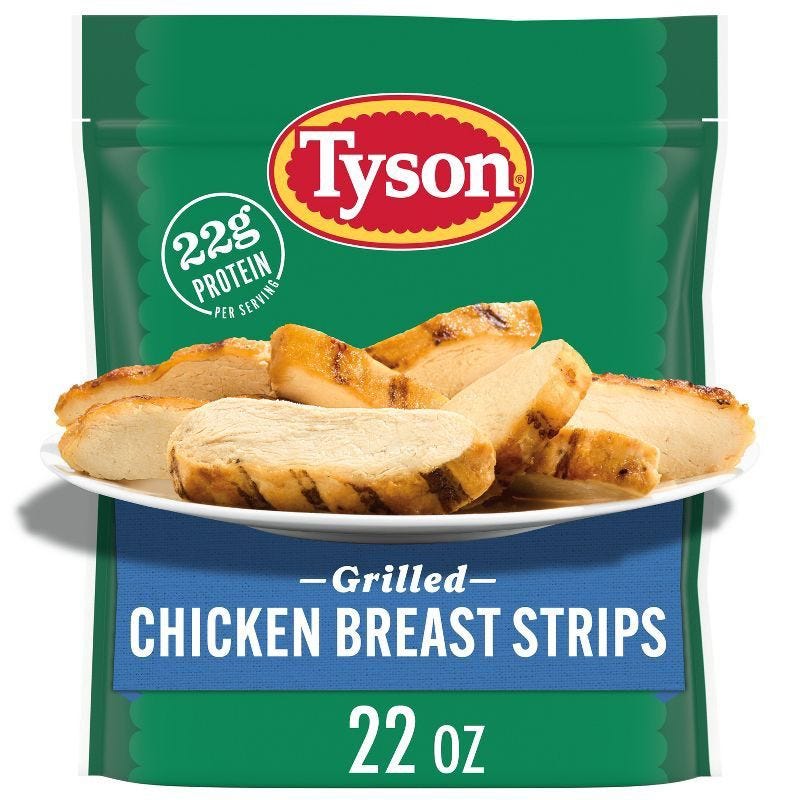 Grilled Chicken Breast Strips