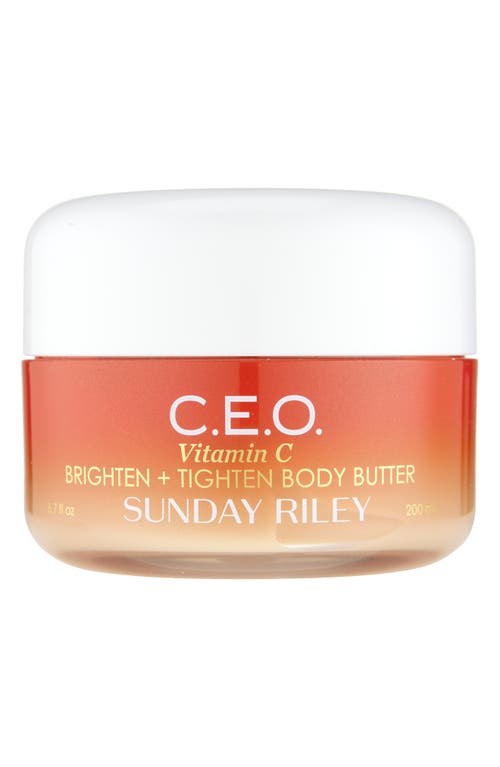 Manteca corporal iluminadora y reafirmante con vitamina C C.E.O.