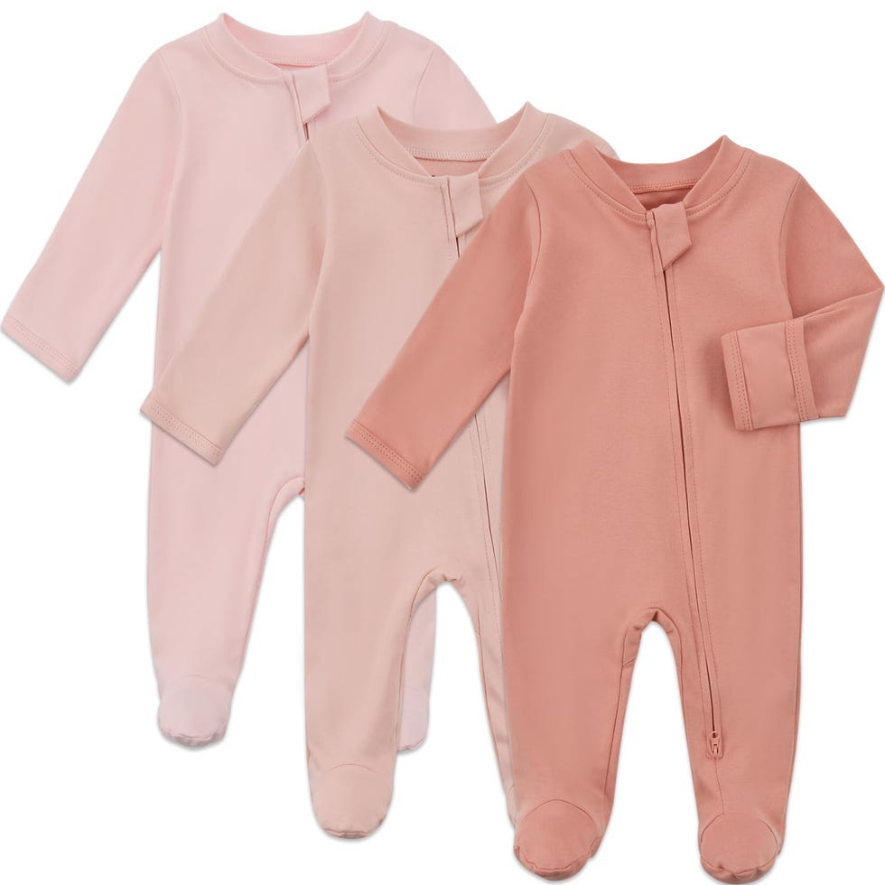 Baby Organic Cotton Footed Pajamas 