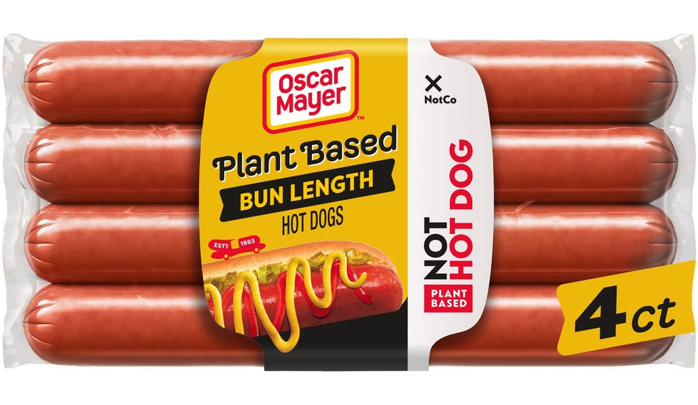 Oscar Mayer Bun Length Plant-Based Not Hotdog