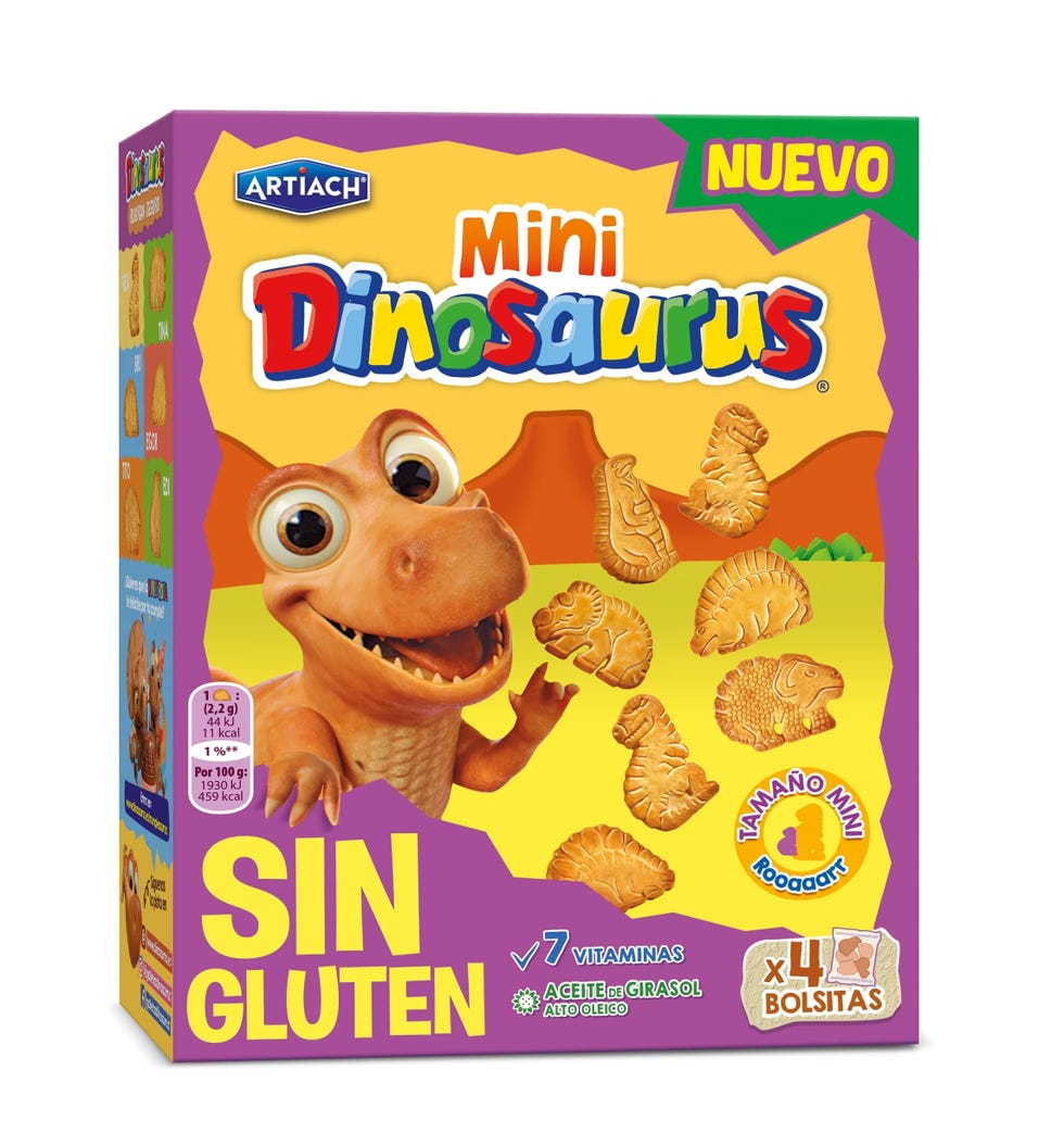 Galletas Mini Dinosaurios