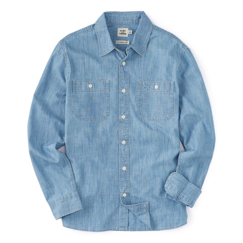 Chambray Utility Shirt Chambray Utility Shirt